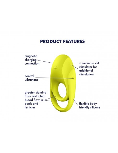 Wibrujący pierścień na penisa Spectaculat Duo - Pierścienie erekcyjne wibrujące - 3