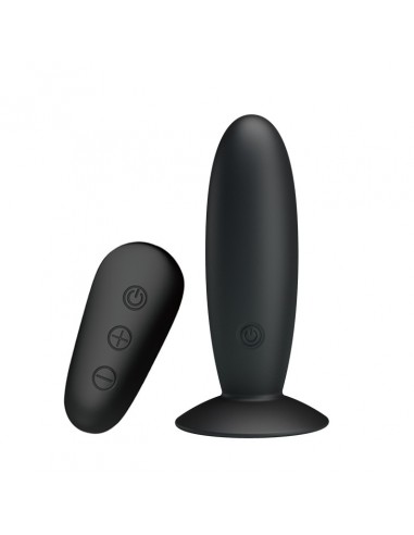 MR PLAY - Remote Control Vibrating Anal Plug - Kulki i korki analne wibrujące - 1