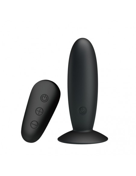 MR PLAY - Remote Control Vibrating Anal Plug - Kulki i korki analne wibrujące - 1