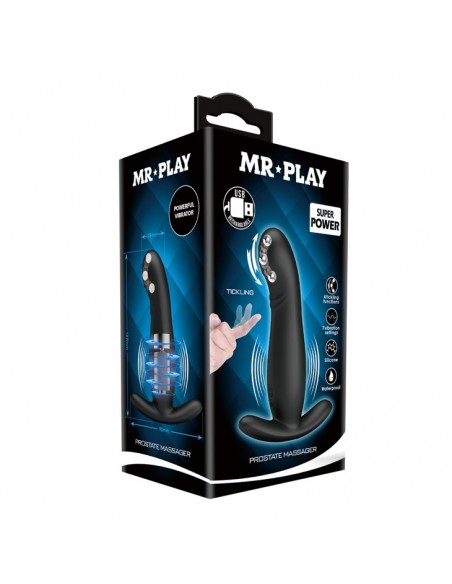 Stymulator Prostaty USB 7 Funkcji Wibracji i 4 Tryby Pulsacji - Masażery i stymulatory prostaty - 10