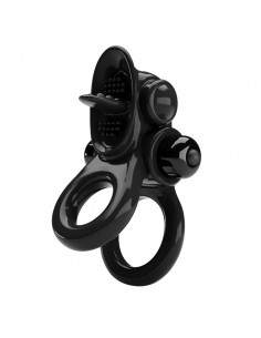 Wibrujący pierścień na penisa PASSIONATE RING - Pierścienie erekcyjne wibrujące - 1