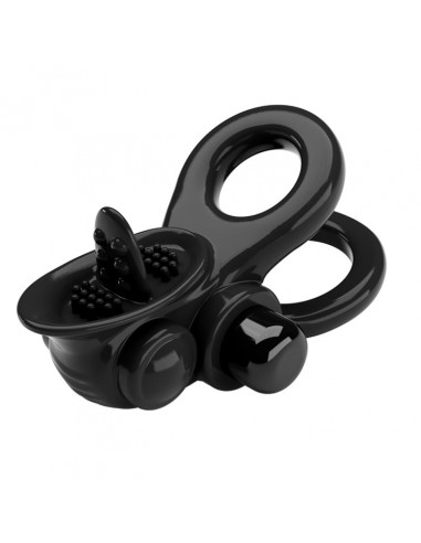 Wibrujący pierścień na penisa PASSIONATE RING - Pierścienie erekcyjne wibrujące - 4