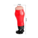 Stroker Flora Mouth z przyssawką - Superskin TPR, 285 × 115 × 115 mm - 6