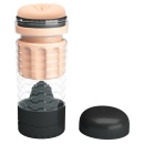Masturbator Emily z wibrującymi wypustkami 17,9 x 6,9 x 6,9 cm - 7