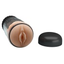 Masturbator Emily z wibrującymi wypustkami 17,9 x 6,9 x 6,9 cm - 9