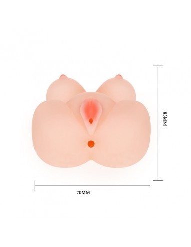 Masturbator Z Wibracjami I Piersiami Passion Lady - Masturbatory i Sztuczne pochwy - 6