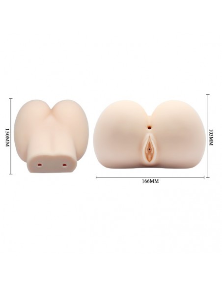 Masturbator Graces Vibrating Pleasure Ass/Vagina - Masturbatory i Sztuczne pochwy - 11