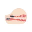 Masturbator Functions of Vibration z wibrującą kulką, 17 cm - 7