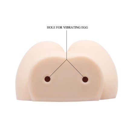 Masturbator Functions of Vibration z wibrującą kulką, 17 cm - 8