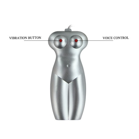 Masturbator Functions of Vibration z wibrującą kulką, 17 cm - 11