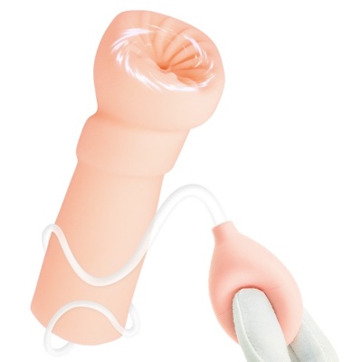 Stymulator prącia PASSION LADY MANDY z funkcją ssącą - 1 2