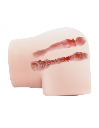 Masturbator Passion Lady Unique Tunnels Design , Double Holes Vibration  - Masturbatory i Sztuczne pochwy - 7