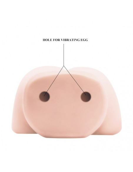 Masturbator Passion Lady Unique Tunnels Design , Double Holes Vibration  - Masturbatory i Sztuczne pochwy - 8