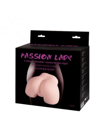 Masturbator Passion Lady Unique Tunnels Design , Double Holes Vibration  - Masturbatory i Sztuczne pochwy - 10