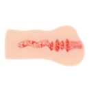 Wibrujący kieszonkowy masturbator z realistyczną powłoką LoveSkin - 16 cm - 4
