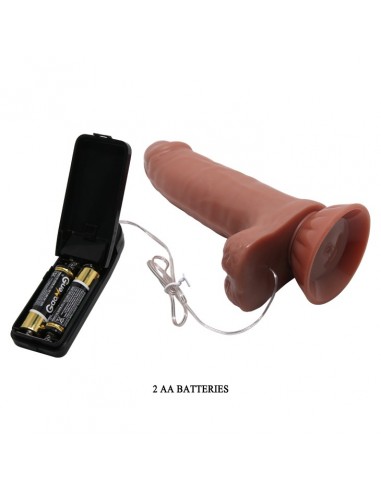 Realistyczny wibrator Beautiful Maddox 7,3' , Vibration Suction base - Wibratory Realistyczne - 6