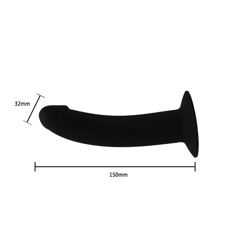 Uprząż Ultra Passionate z silikonowym dildo o długości 15 cm - 6