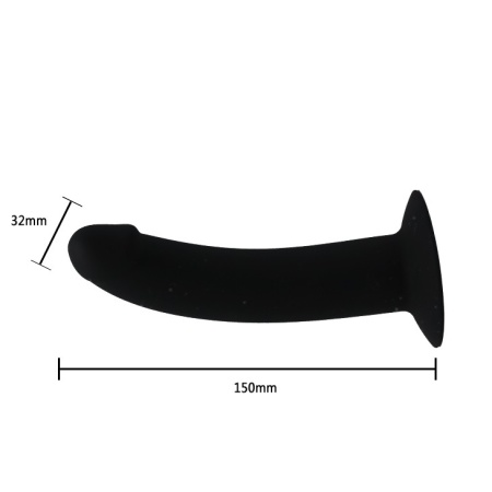 Uprząż Ultra Passionate z silikonowym dildo o długości 15 cm - 6