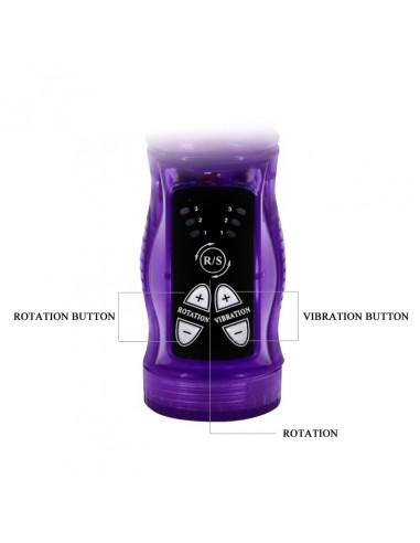 Wielofunkcyjny Wibrator Happy Angel , 3 Vibration Functions 3 Rotation Functions - Wibratory Króliczki - 7