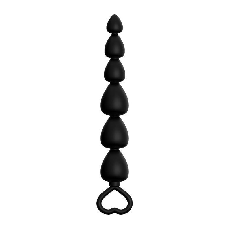 Koraliki analne BR188 – 18,5 cm – czarny - 2