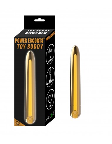 Wibrator Toy Buddy Rechargeable Gold - Wibratory Klasyczne - 1