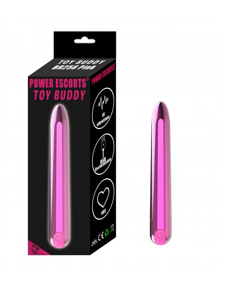 Wibrator Toy Buddy Rechergeable Pink - Wibratory Klasyczne - 1