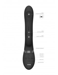 Wibrator Rini - Black - Wibratory Punktu G - 1