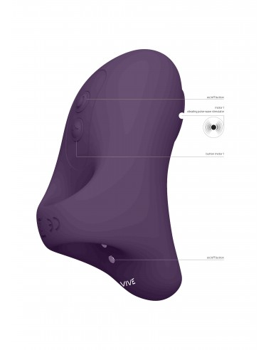 Stymulator-Hana Purple - Stymulatory łechtaczki klasyczne - 1