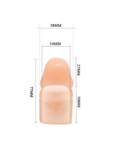 BAILE - Nakładka na penisa - Przedłużki i nakładki na penisa - 5