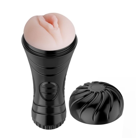 Męski masturbator wibracyjny BABY Pussy 25 cm - 2