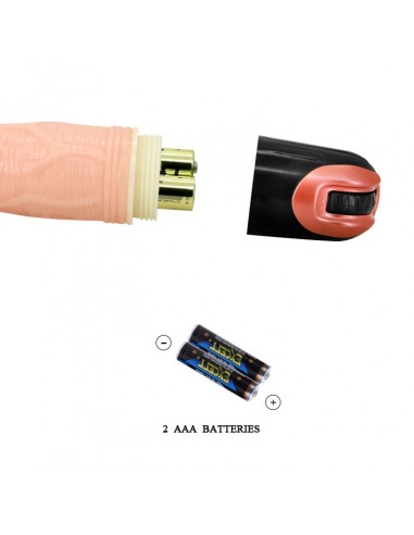 Realistyczny wibrator Vibrator MULTI- SPEED - Wibratory Realistyczne - 8