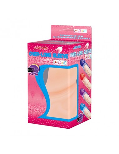 BAILE- Over-Long Sleeve - Przedłużki i nakładki na penisa - 6