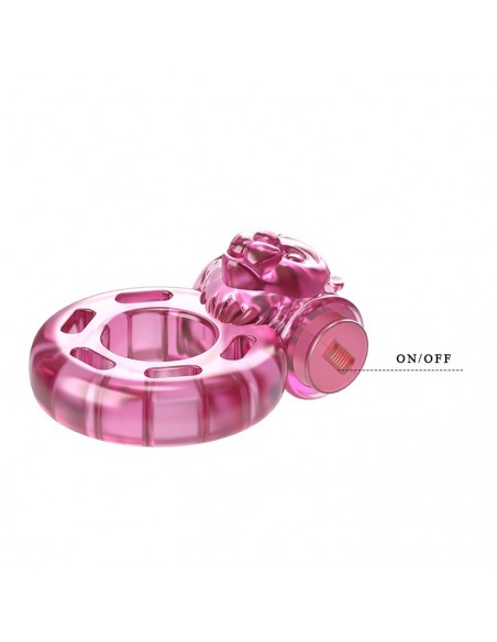 Wibrujący pierścień na penisa Cockring + Prezerwatywy - Pierścienie erekcyjne wibrujące - 7