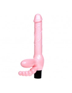 Wibrujące Sztuczny Penis Na Pasku Super Strapless Dildo - Strap-ony, dilda na pasku z wibracją - 1