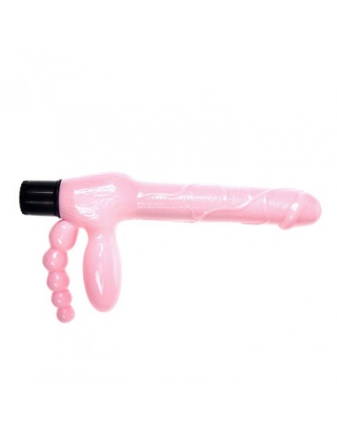 Wibrujące Sztuczny Penis Na Pasku Super Strapless Dildo - Strap-ony, dilda na pasku z wibracją - 2