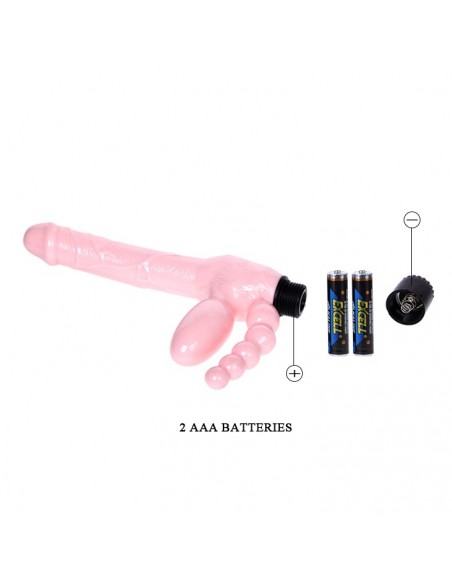 Wibrujące Sztuczny Penis Na Pasku Super Strapless Dildo - Strap-ony, dilda na pasku z wibracją - 7