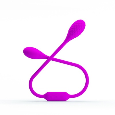 Dwustronny wibrator jajeczkowy Dream Lover's Whip – 20,5 cm - 1 2