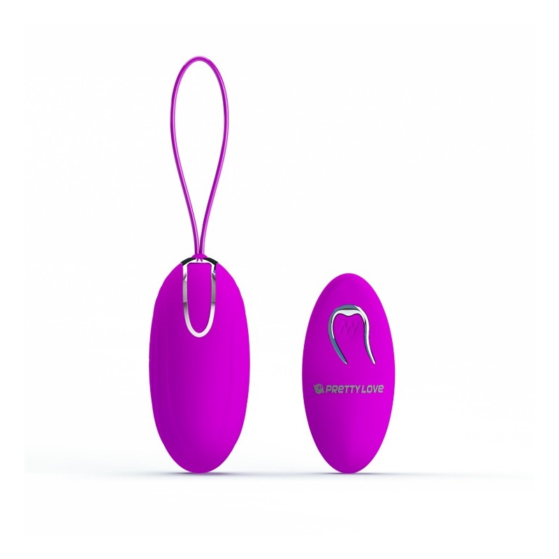 Wibrator jajko Jacqueline z pilotem, ok. 7 cm - 1