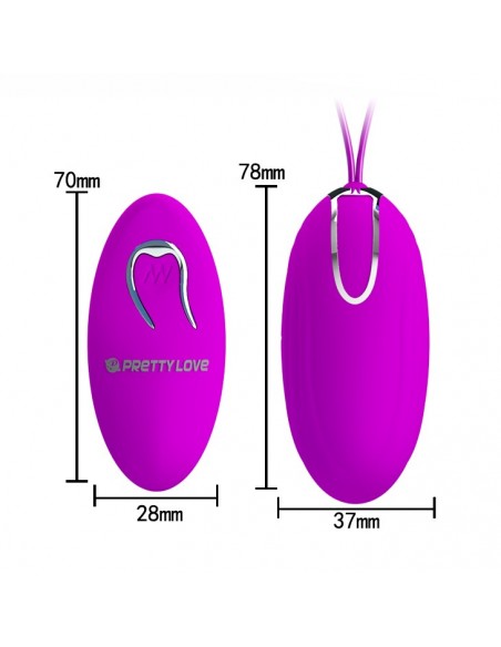 Jajeczko na Pilota Jacqueline - WIBRATORY NA PILOTA - 5
