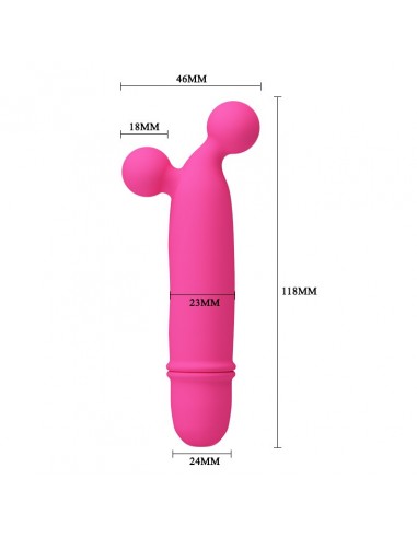 PRETTY LOVE - Goddard Magenta - Stymulatory łechtaczki klasyczne - 4