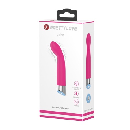 Wibrator punktu G John - 12 funkcji wibracji, 17 cm - 9