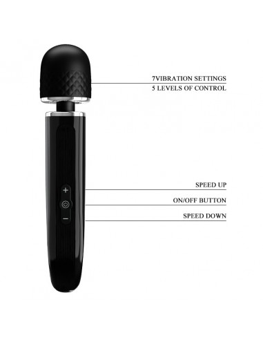 PRETTY LOVE - 11,4 inch SUPER POWER - Stymulatory łechtaczki klasyczne - 9