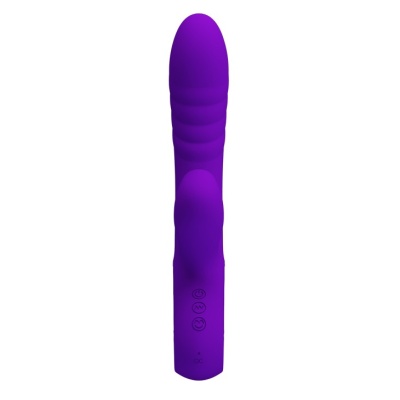 Wibrator ssący Jersey z dwoma silnikami, 21,8 cm - 1 2