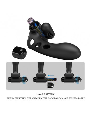 PRETTY LOVE - Orlando Finger Black - Nakładki na palce - 9