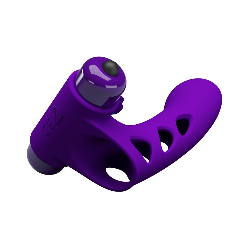 Wibrator na palec Orlando Finger z 10 trybami wibracji, 9 cm - 5