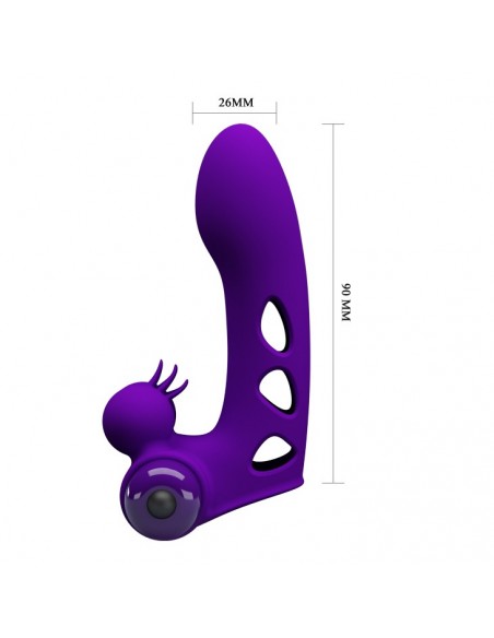 PRETTY LOVE - Orlando Finger Violet - Nakładki na palce - 7