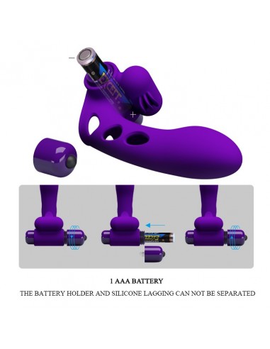 PRETTY LOVE - Orlando Finger Violet - Nakładki na palce - 9