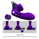 Wibrator na palec Orlando Finger z 10 trybami wibracji, 9 cm - 9