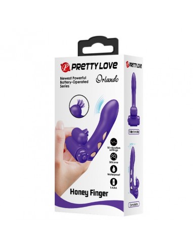 PRETTY LOVE - Orlando Finger Violet - Nakładki na palce - 10