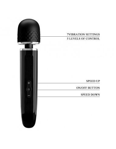 PRETTY LOVE - 9,4 inch SUPER POWER - Stymulatory łechtaczki klasyczne - 9